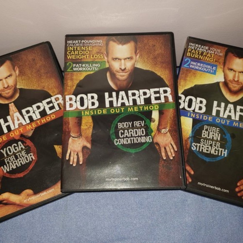 Bob Harper: Inside Out Method - Body Rev Cardio Conditioning (DVD, 2010)
